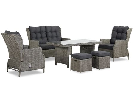 Garden Collections New Castle dining loungeset 6-delig