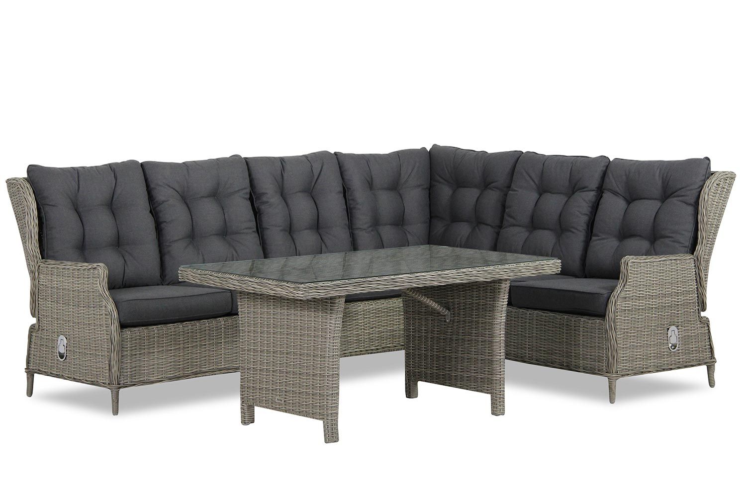 Garden Collections New Castle dining loungeset 5-delig thumbnail