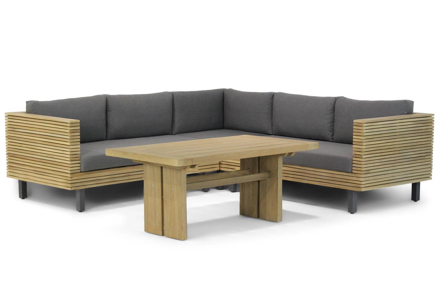 Lifestyle New York/Brighton 140 cm hoek loungeset 4-delig thumbnail