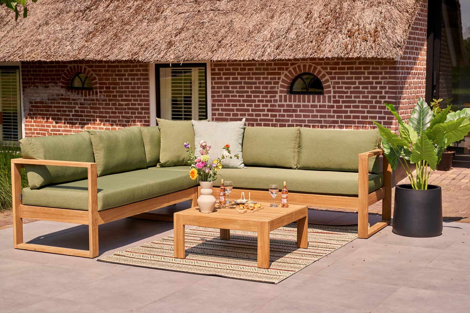 Garden Collections Newbury hoek loungeset 4-delig