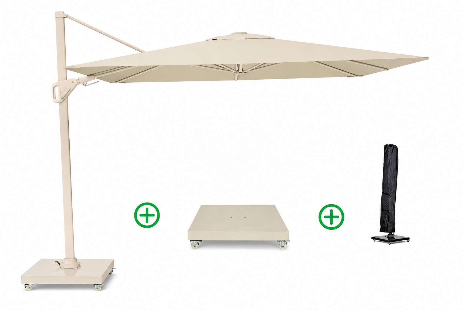 Platinum Nexus T² premium 300x300 (incl. voet + hoes) Sand