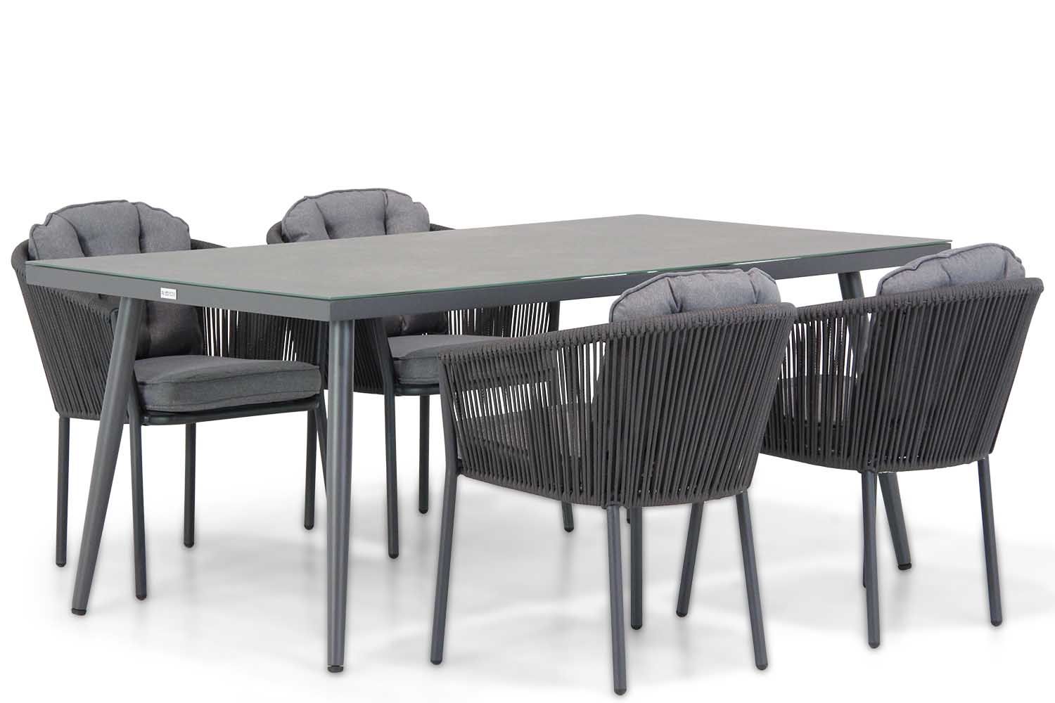 Santika Novita/Sophia 180 cm dining tuinset 5-delig thumbnail