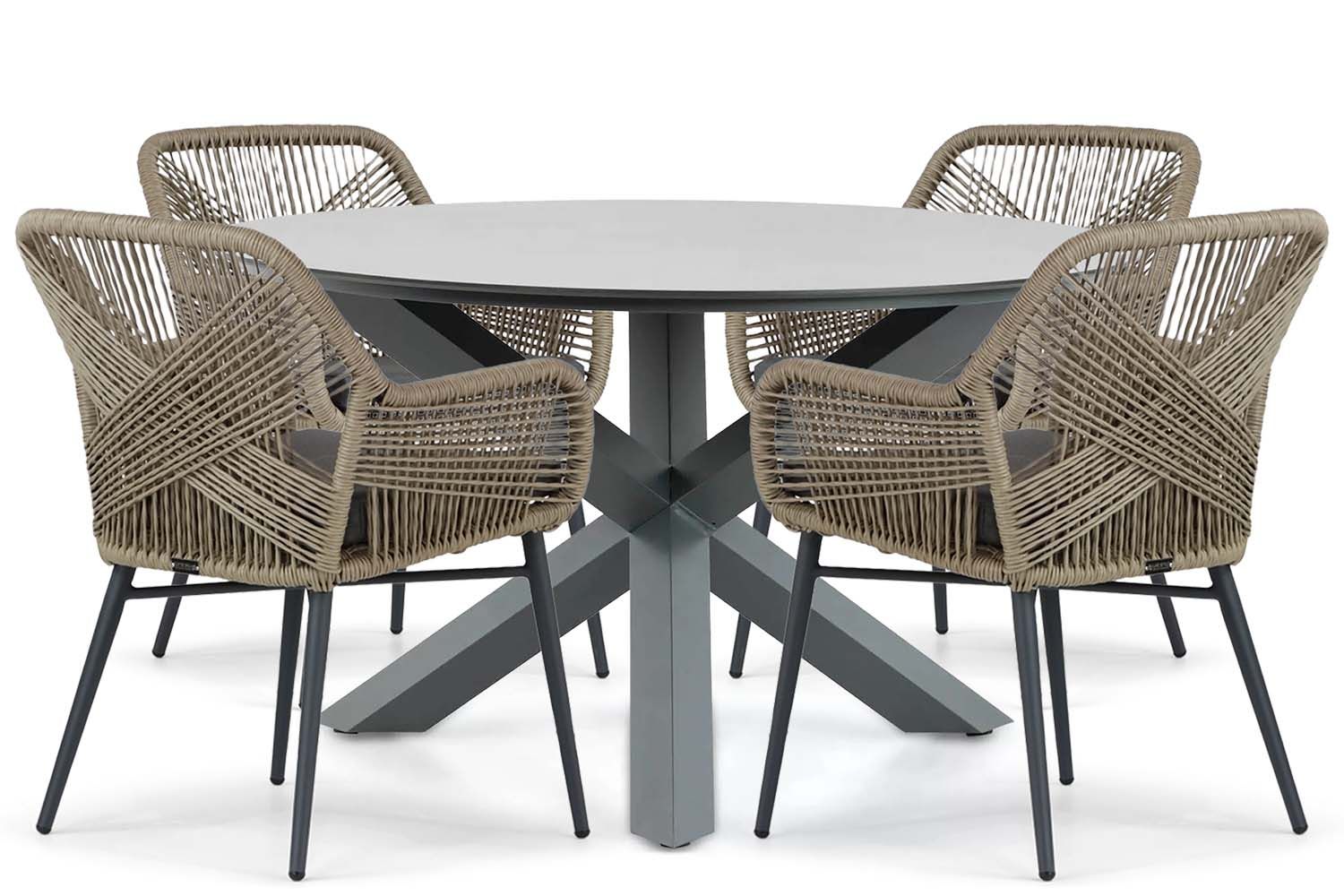 Lifestyle Advance/Orino 130 cm dining tuinset 5-delig thumbnail