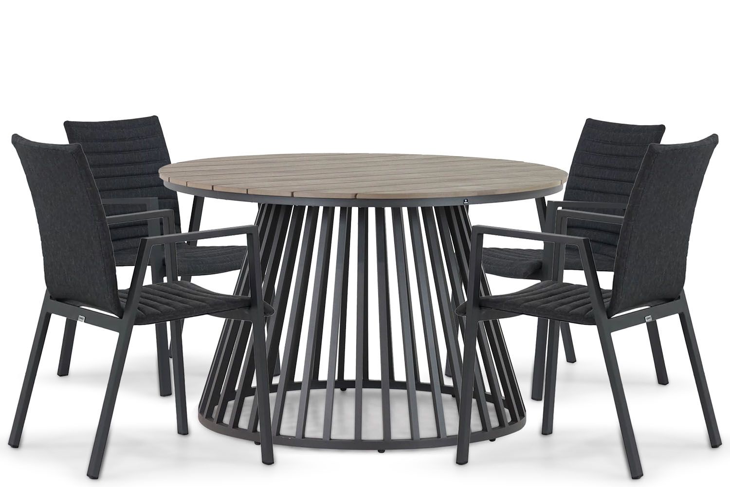 Osmen Joliet/Sorrento 125 cm dining tuinset 5-delig thumbnail