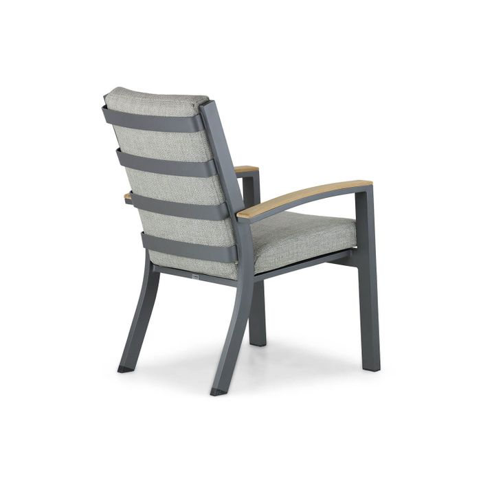 Osmen Midura/Rockville 120 cm dining tuinset 5-delig