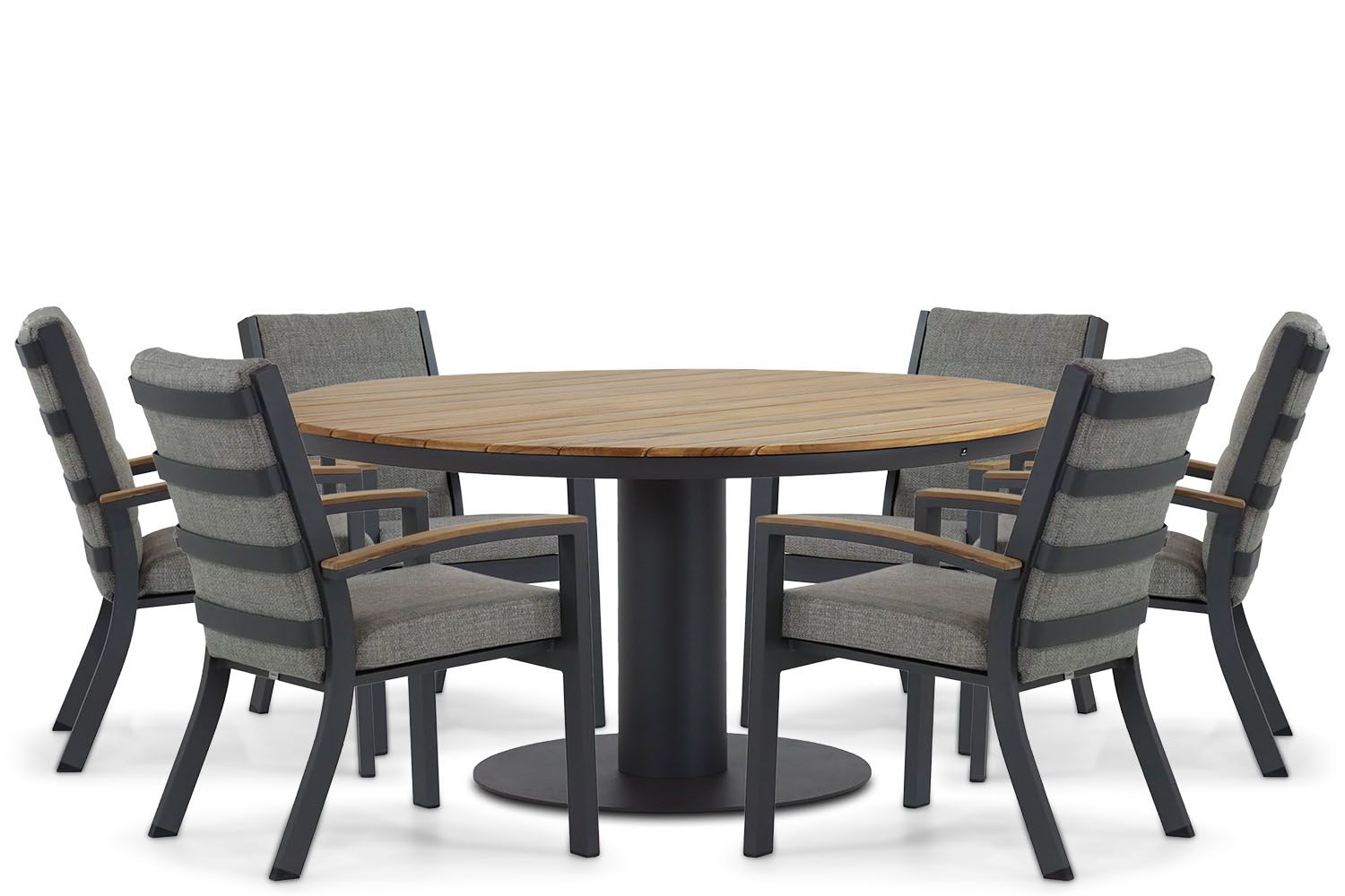 Osmen Midura/Salerno 160 cm dining tuinset 7-delig thumbnail