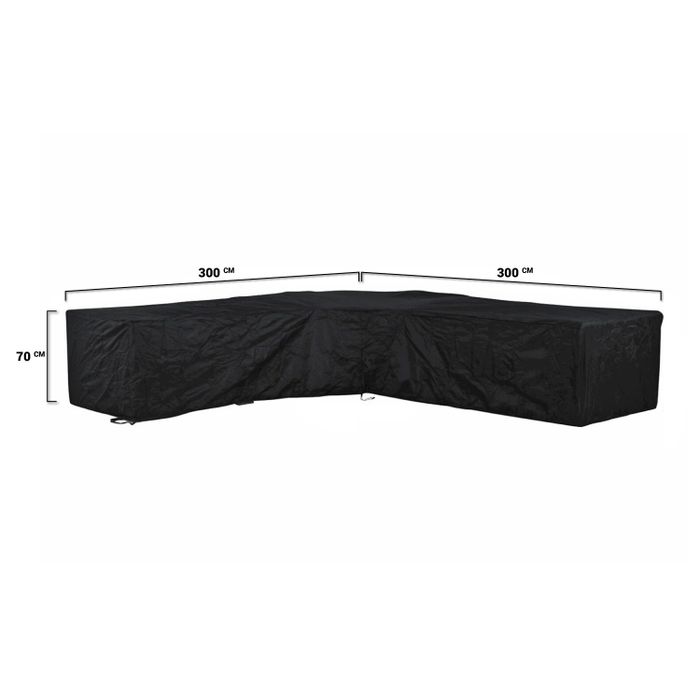 Outdoor Cover loungesethoes XL-vorm 300 x 300 x (h) 70 cm