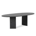 Garden Collections Graniet dining tuintafel ovaal 240 x 120 cm  thumbnail