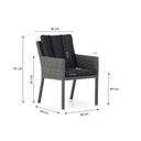 Garden Collections Oxbow/Forest 180 cm dining tuinset 5-delig thumbnail