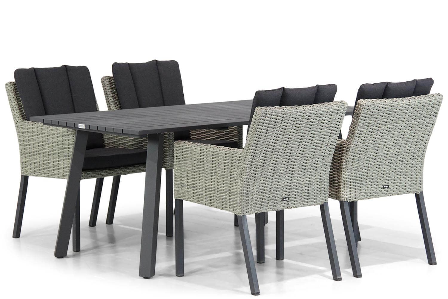 Garden Collections Oxbow/Villagio 170 cm dining tuinset 5-delig thumbnail