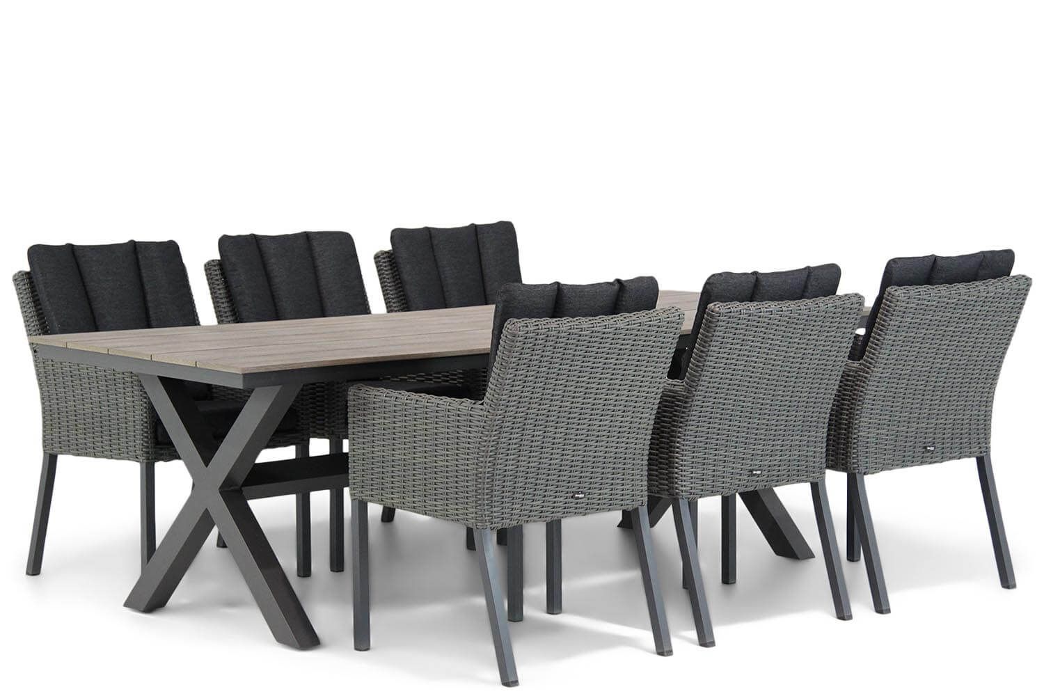 Garden Collections Oxbow/Forest 240 cm dining tuinset 7-delig thumbnail