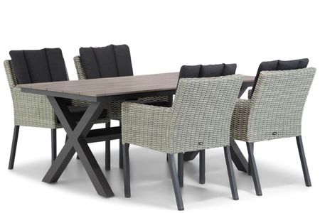 Garden Collections Oxbow/Forest 180 cm dining tuinset 5-delig