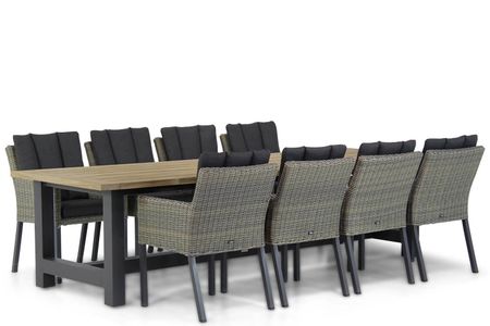 Garden Collections Oxbow/San Francisco 300 cm dining tuinset 9-delig