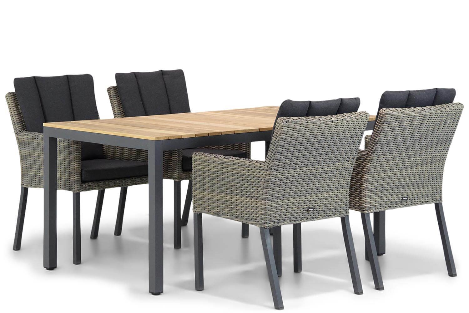 Garden Collections Oxbow/Mazzarino 160 cm dining tuinset 5-delig thumbnail