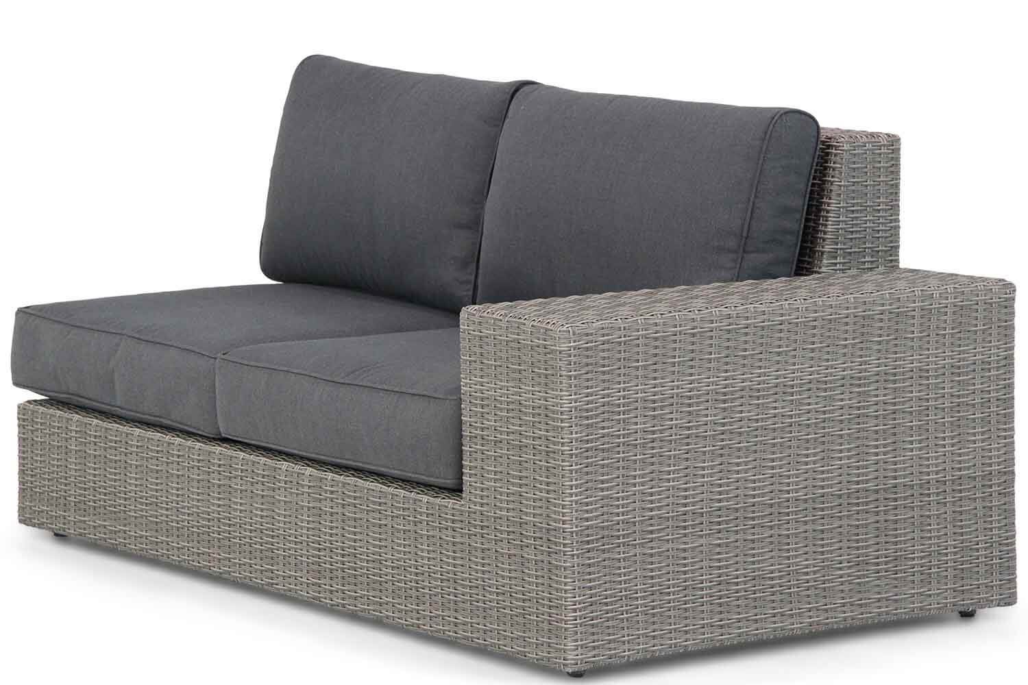 Garden Collections Oxford/New Castle 140 cm hoek loungeset 4-delig thumbnail