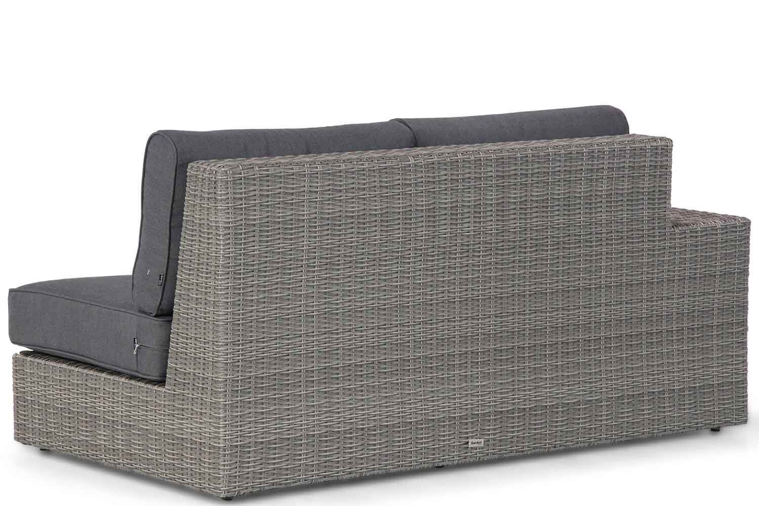 Garden Collections Oxford/New Castle 140 cm hoek loungeset 4-delig