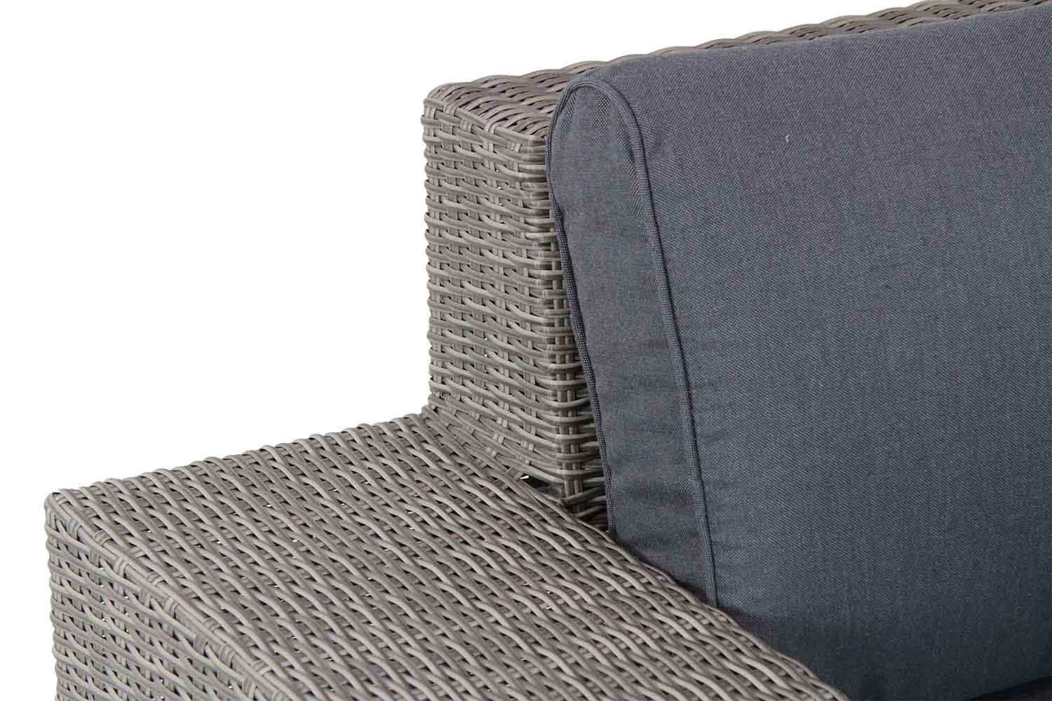 Garden Collections Oxford/New Castle 140 cm hoek loungeset 4-delig