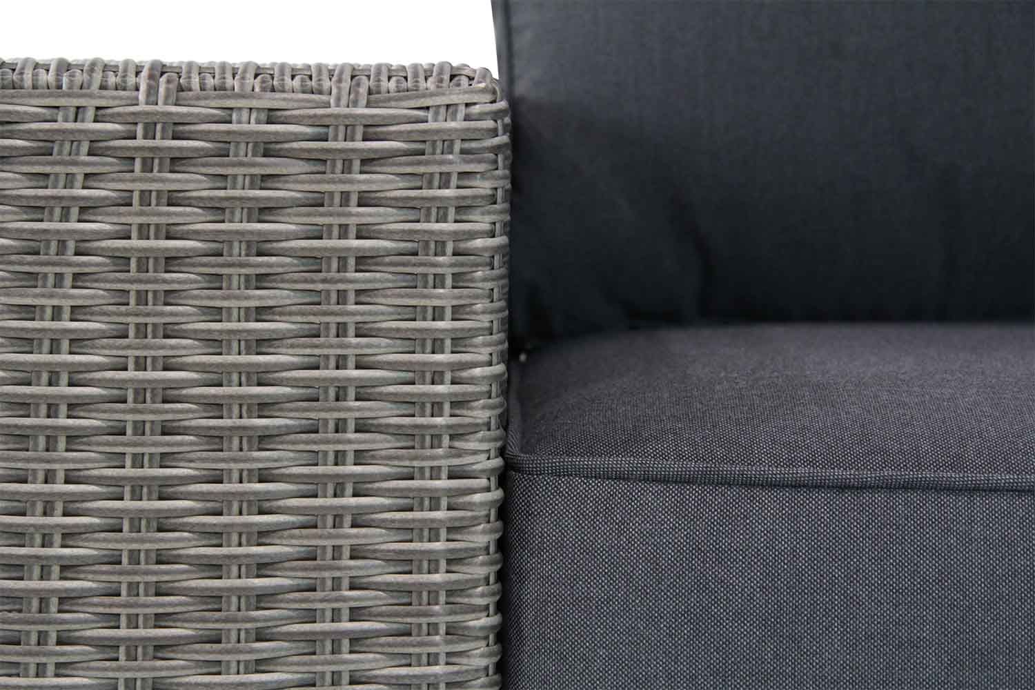 Garden Collections Oxford/New Castle 140 cm hoek loungeset 4-delig