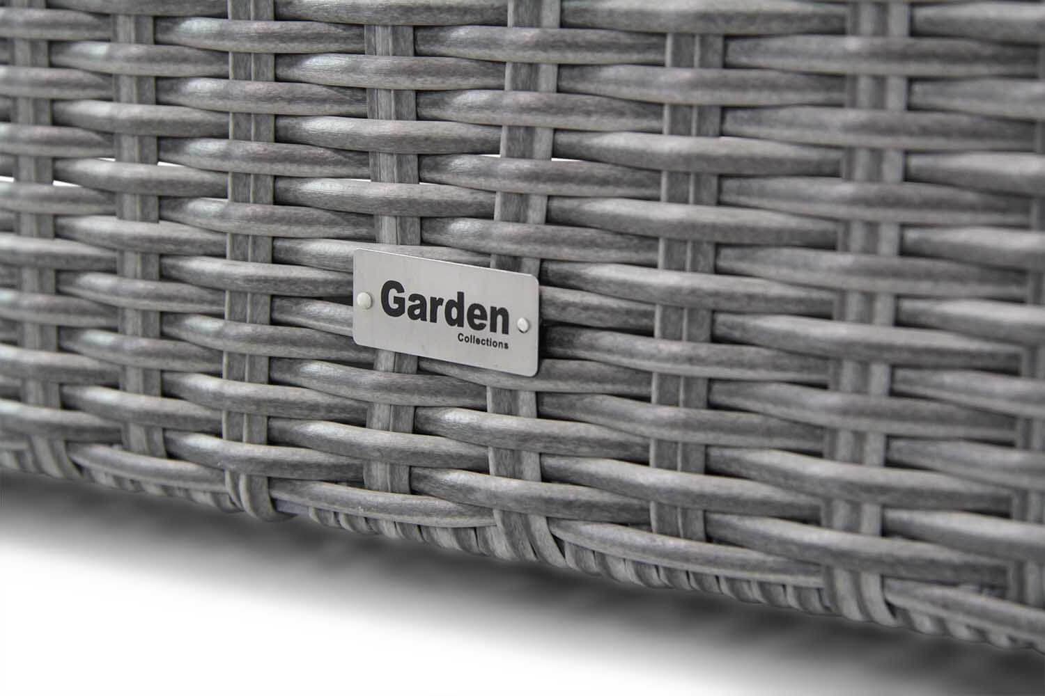 Garden Collections Oxford/New Castle 140 cm hoek loungeset 4-delig