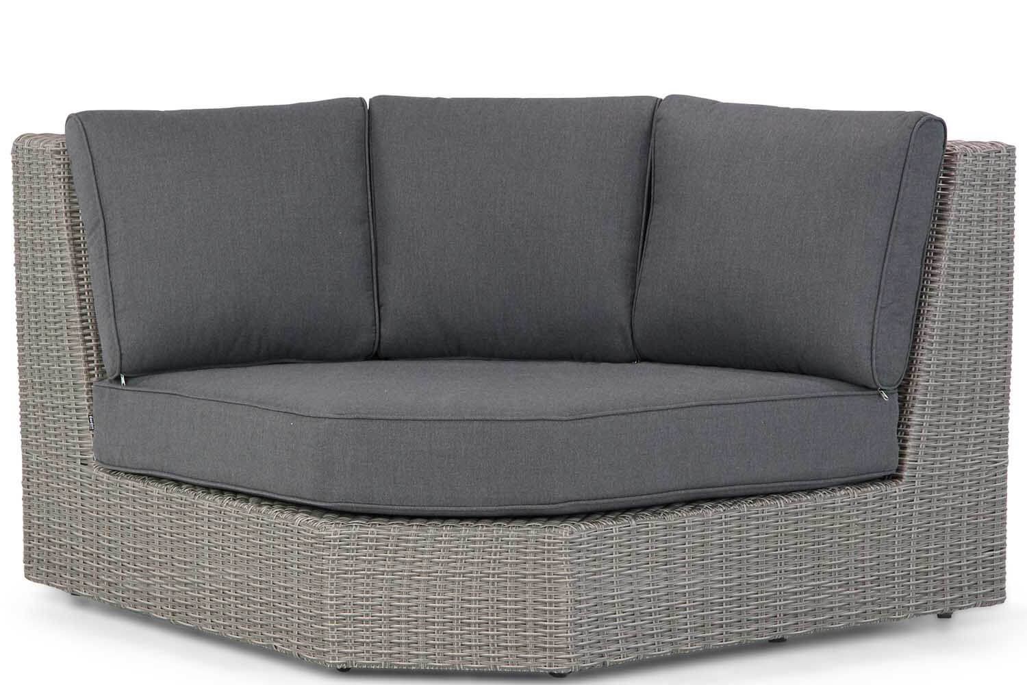 Garden Collections Oxford/New Castle 140 cm hoek loungeset 4-delig