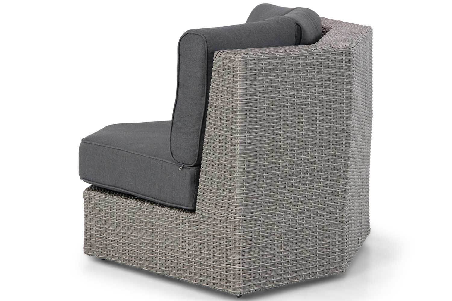Garden Collections Oxford/New Castle 140 cm hoek loungeset 4-delig thumbnail