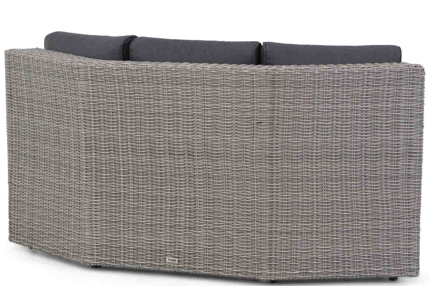 Garden Collections Oxford/New Castle 140 cm hoek loungeset 4-delig
