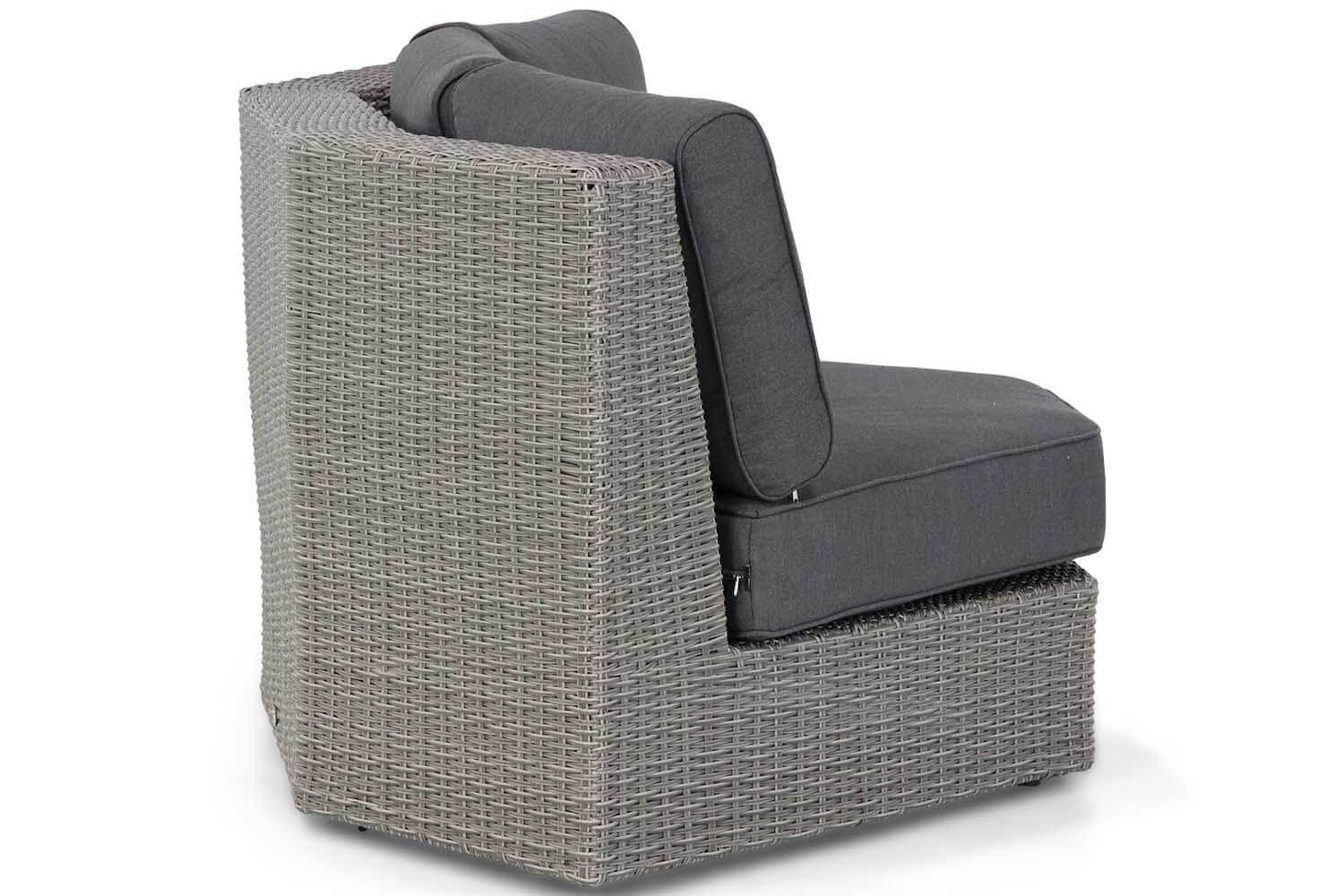 Garden Collections Oxford/New Castle 140 cm hoek loungeset 4-delig