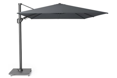 Platinum Challenger zweefparasol 3.5x2.6 m T2 (excl. voet) antraciet