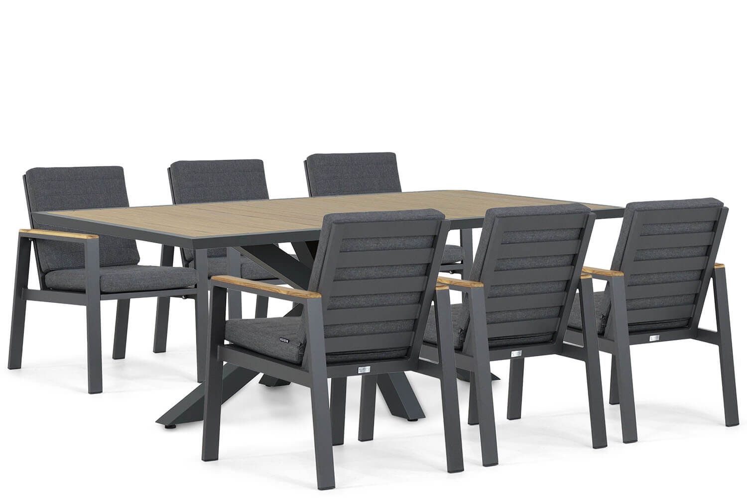 Lifestyle Marietta/Palermo 215 cm dining tuinset 7-delig thumbnail