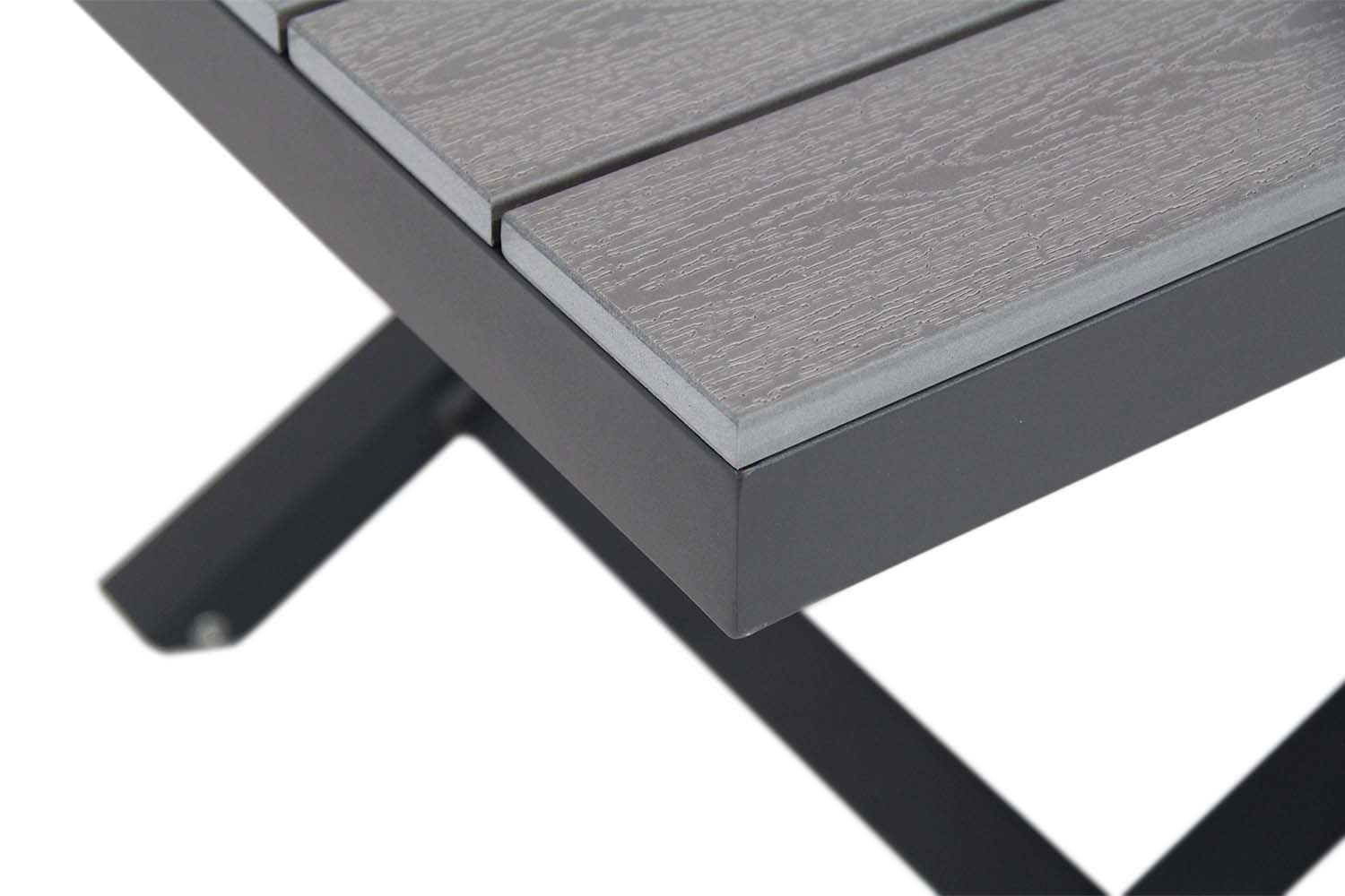 Lifestyle Palazzo lounge/dining tuintafel 140 x 80 cm verstelbaar