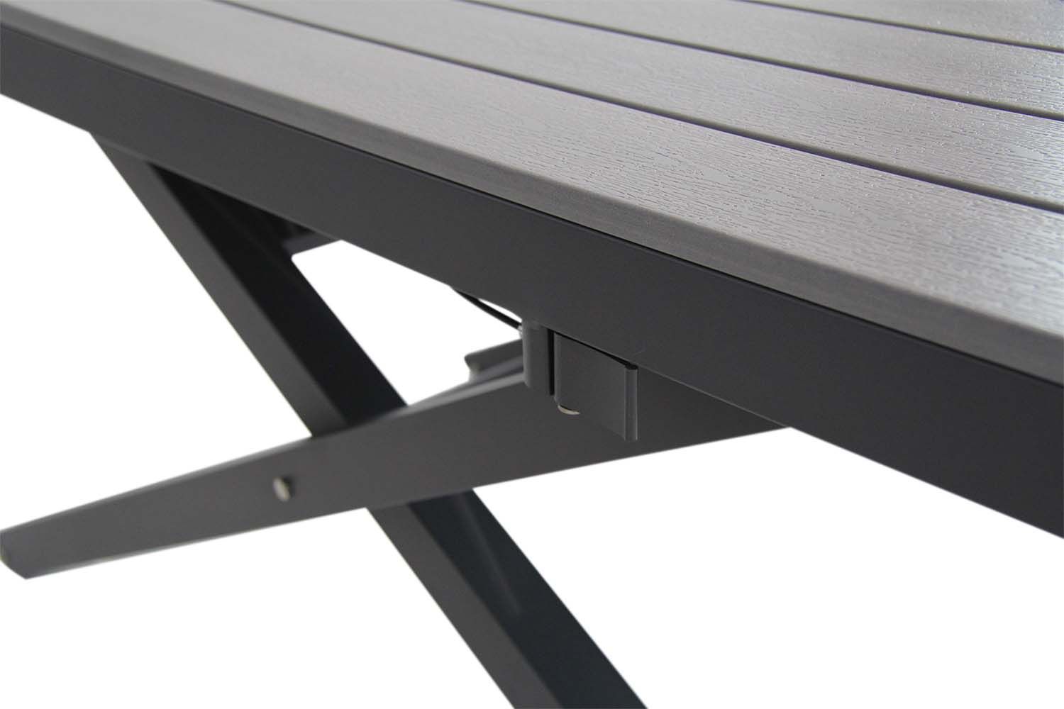 Lifestyle Palazzo lounge/dining tuintafel 140 x 80 cm verstelbaar