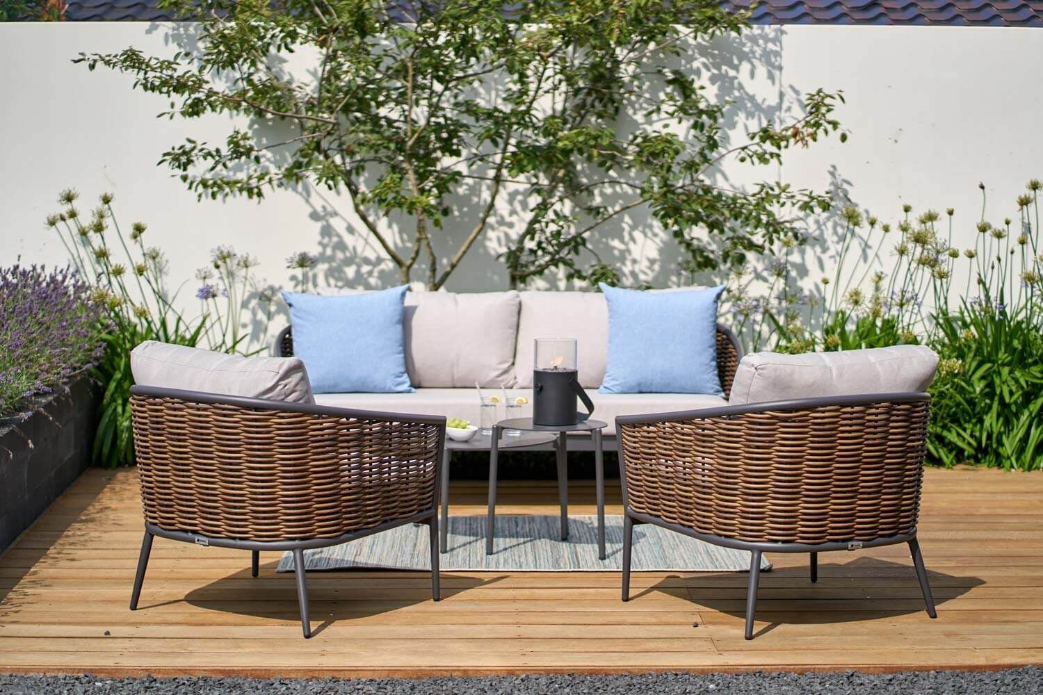 Coco Lanai/Pacific 60 stoel-bank loungeset 4-delig