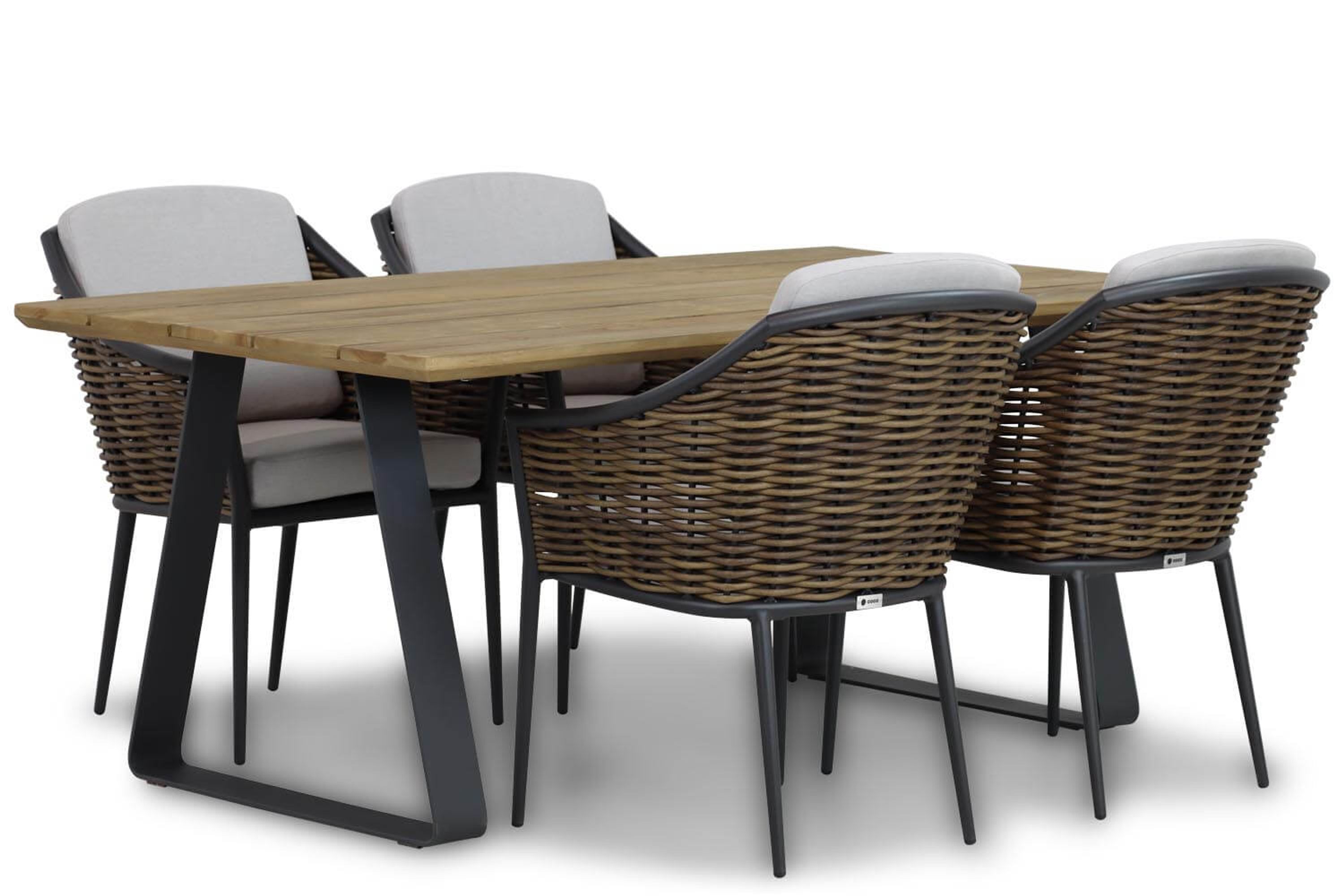 Coco Olivine/Palta 180 cm dining tuinset 5-delig