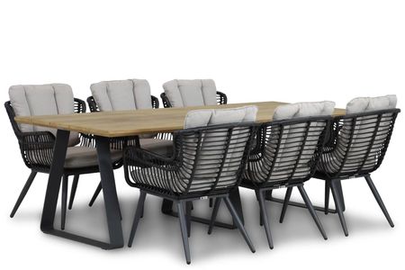 Coco Azzano/Palta 240 cm dining tuinset 7-delig
