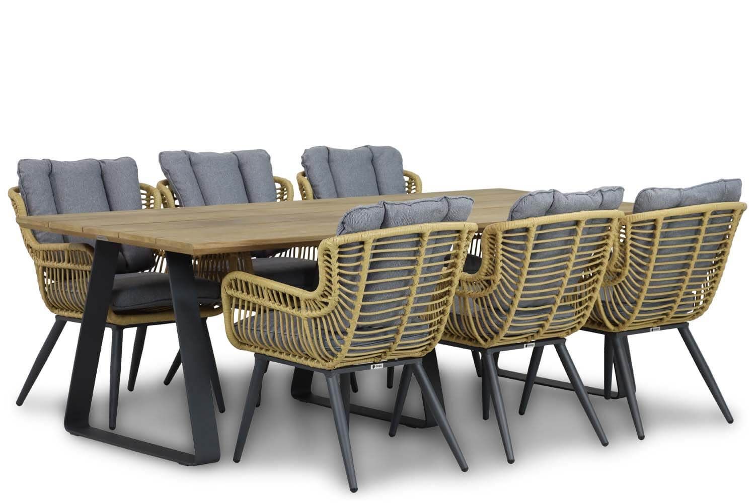 Coco Azzano/Palta 240 cm dining tuinset 7-delig thumbnail