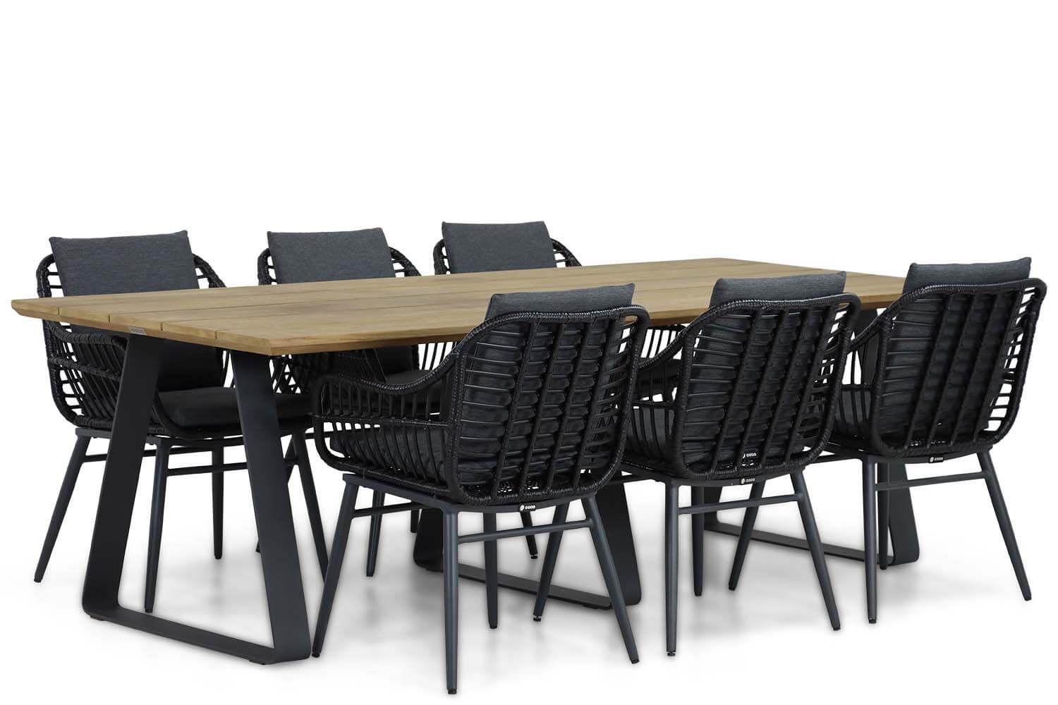 Coco Leonardo/Palta 240 cm dining tuinset 7-delig thumbnail