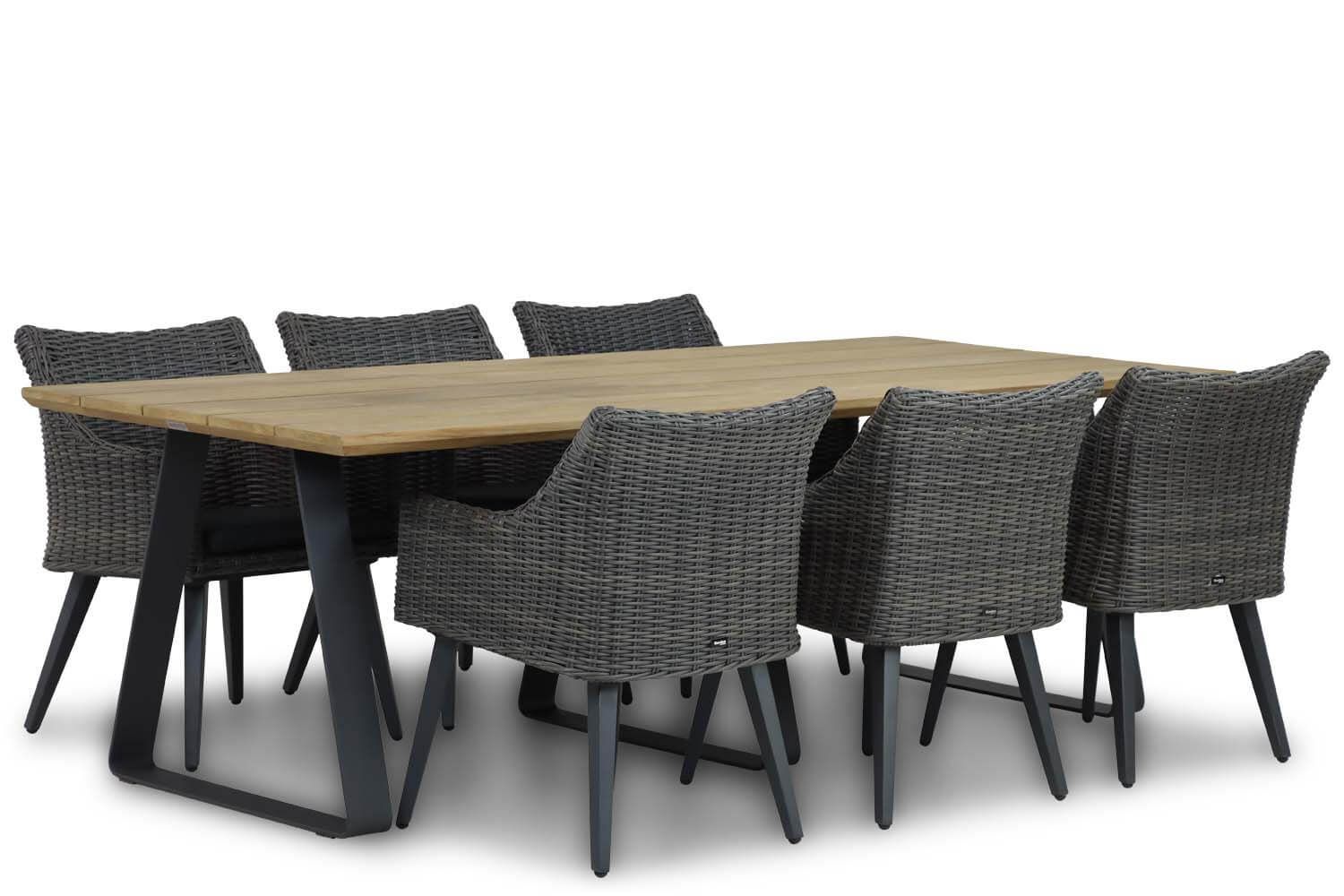 Garden Collections Milton/Palta 240 cm dining tuinset 7-delig thumbnail
