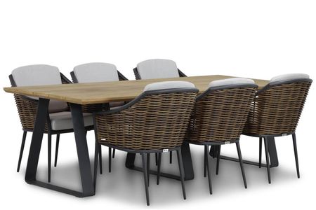 Coco Olivine/Palta 240 cm dining tuinset 7-delig