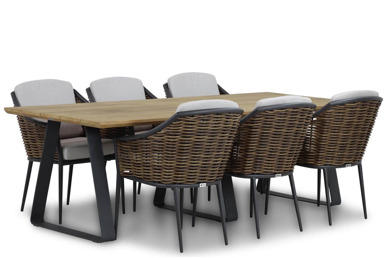 Coco Olivine/Palta 240 cm dining tuinset 7-delig thumbnail