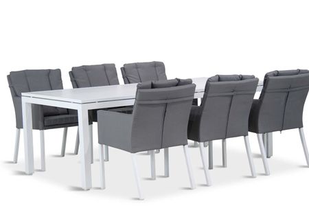 Lifestyle Parma/Concept 220 cm dining tuinset 7-delig