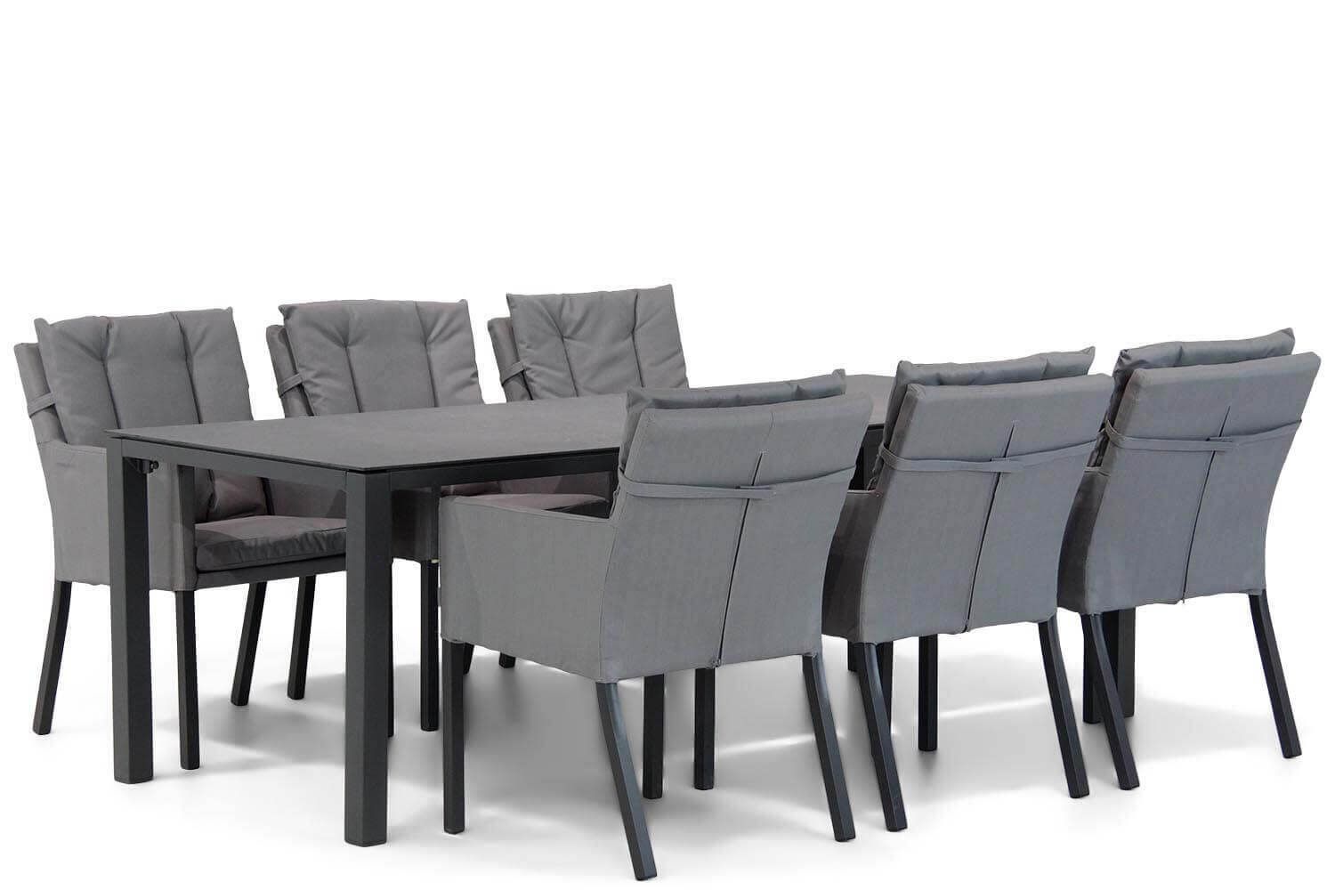 Lifestyle Parma/Pallazo 220 cm dining tuinset 7-delig  thumbnail