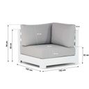 Santika Phantom/Seaside 90 cm hoek loungeset 6-delig thumbnail