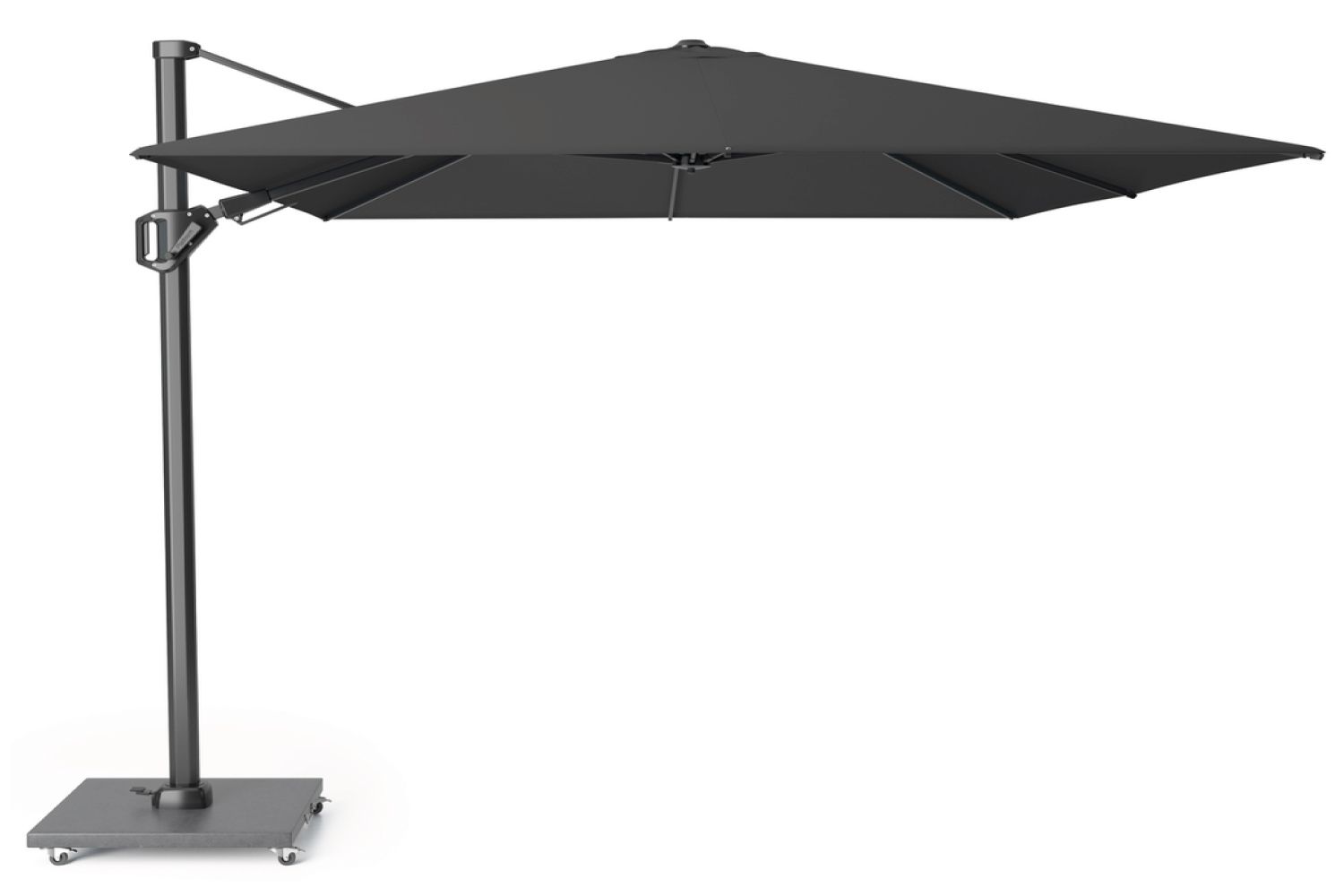 Platinum Challenger zweefparasol 3.5m x 2.6m T2 premium (incl. voet en hoes) thumbnail