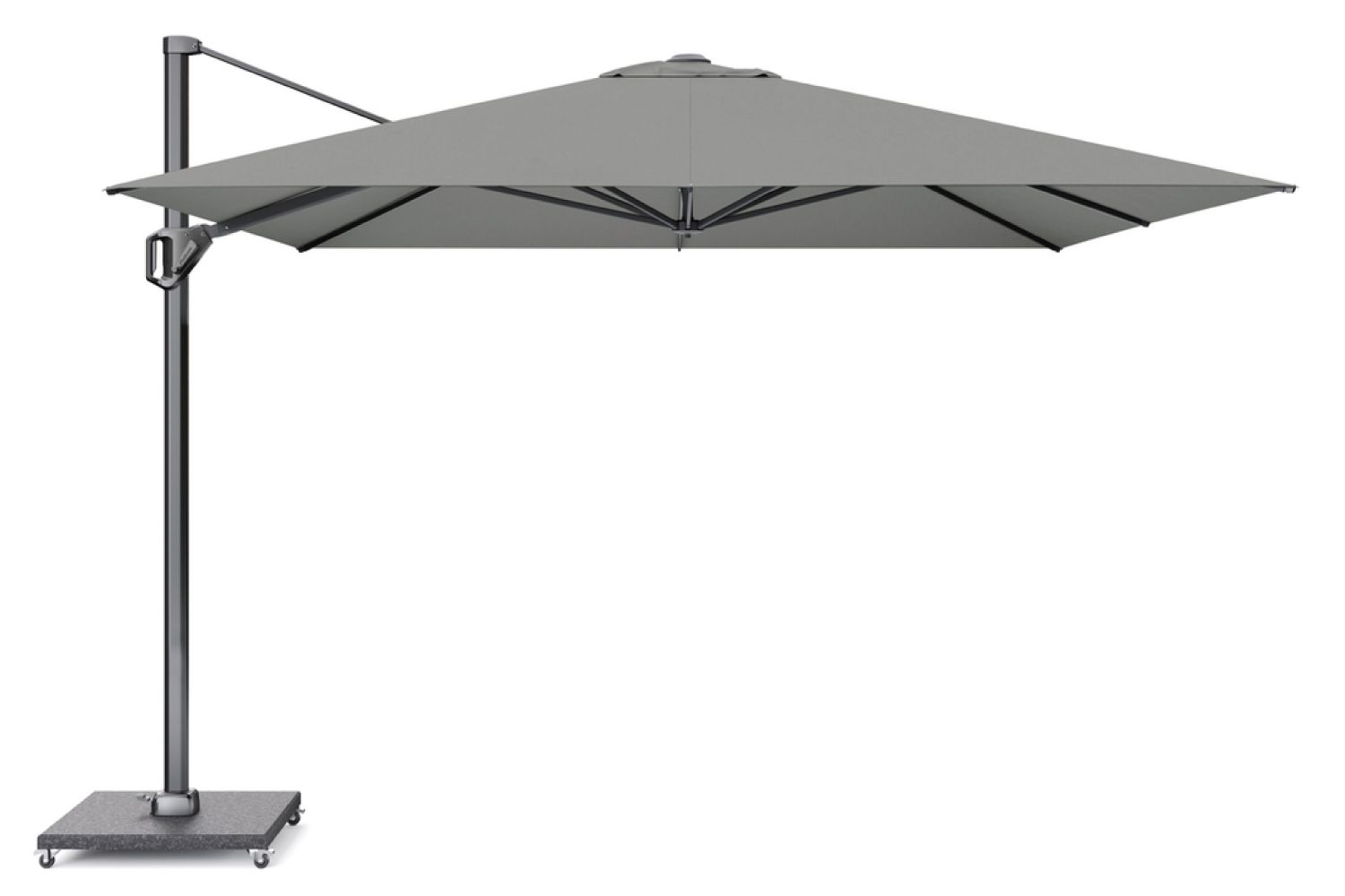 Platinum Challenger zweefparasol 3.5x3.5m T1 premium (excl voet) thumbnail