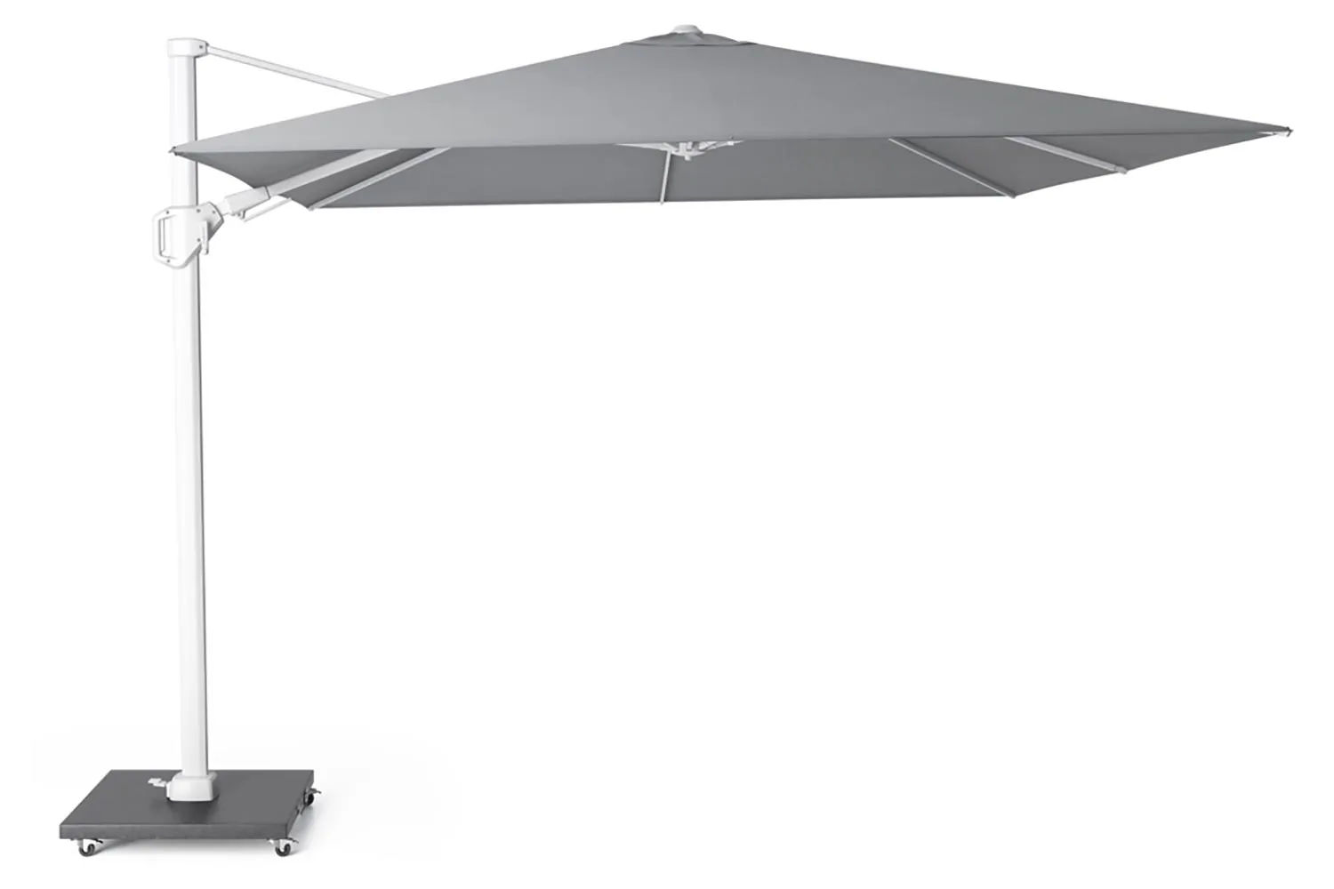 Platinum Challenger zweefparasol 3x3m  T2 wit frame (excl. voet) manhattan thumbnail