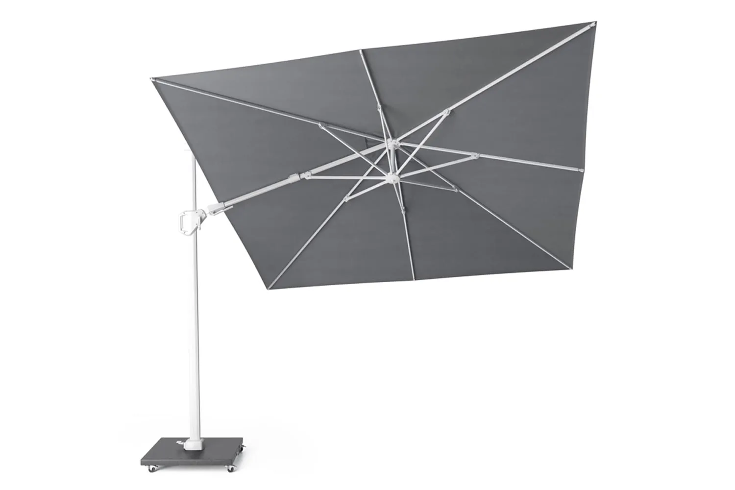 Platinum Challenger zweefparasol 3x3m  T2 wit frame (excl. voet) manhattan