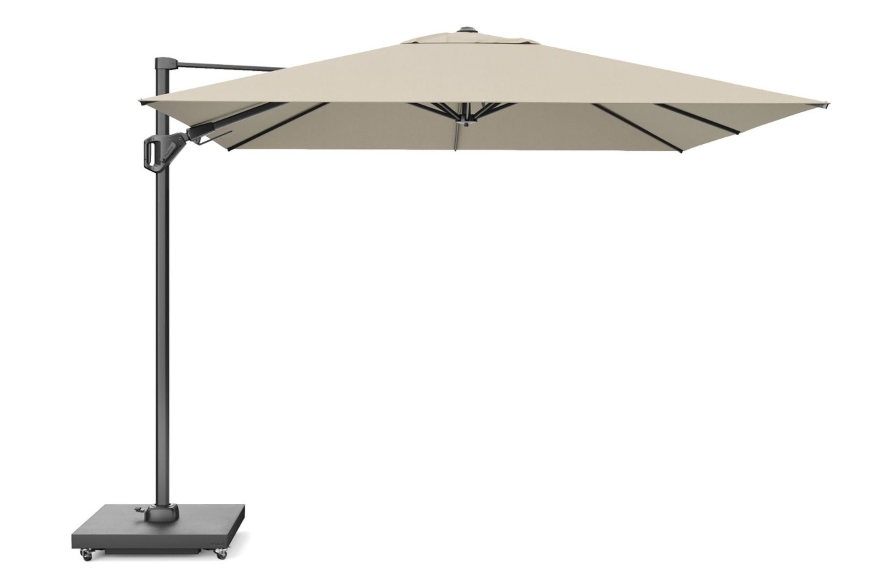 Platinum Challenger zweefparasol 3.5x2.6 m T2  (excl. voet)