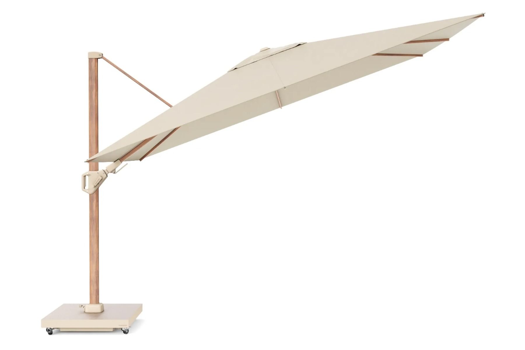 Platinum Challenger zweefparasol 2.6x3.5m T2 premium (excl.voet) thumbnail