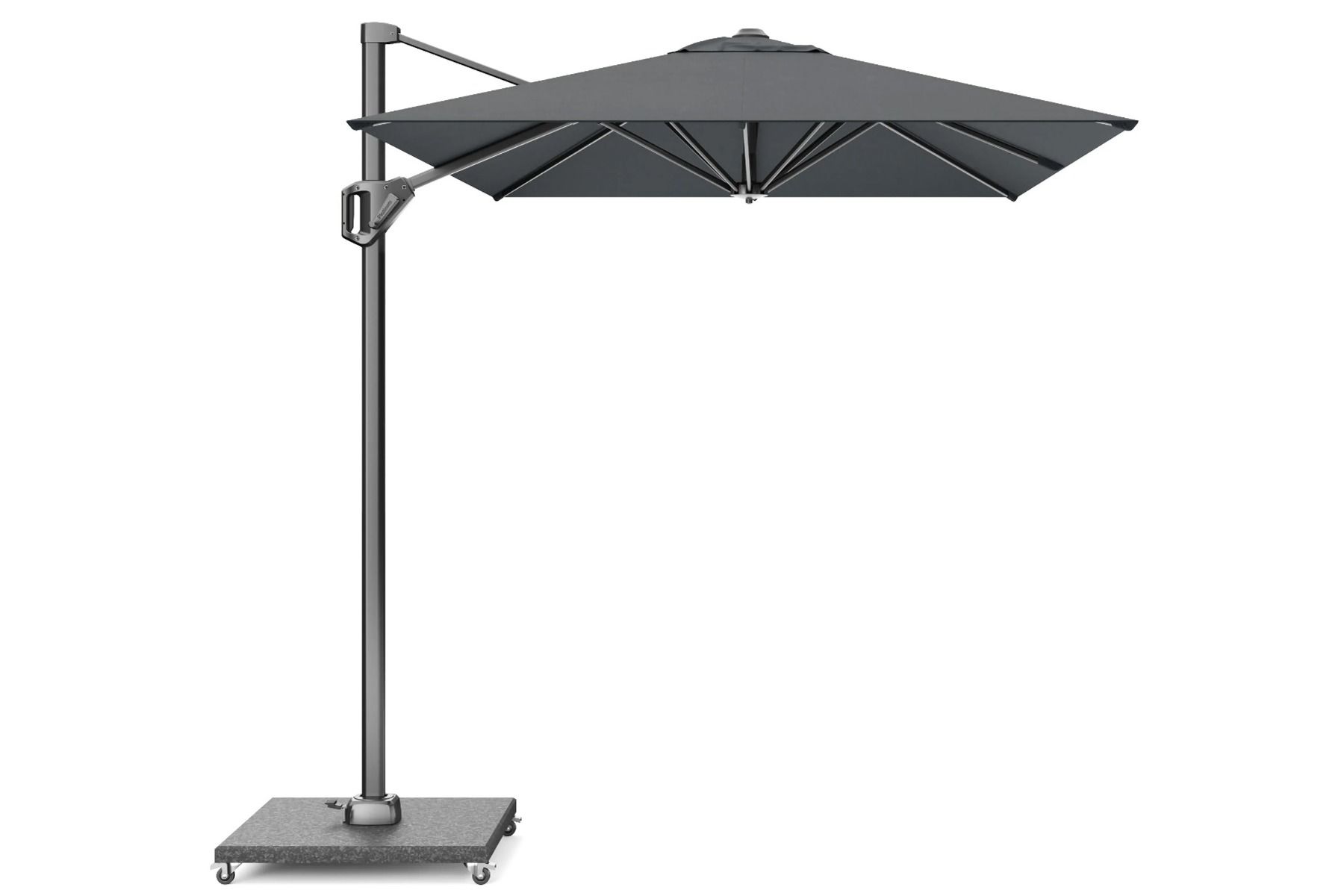 Platinum Voyager zweefparasol 3x2m T1 (incl. voet + hoes) antracite thumbnail