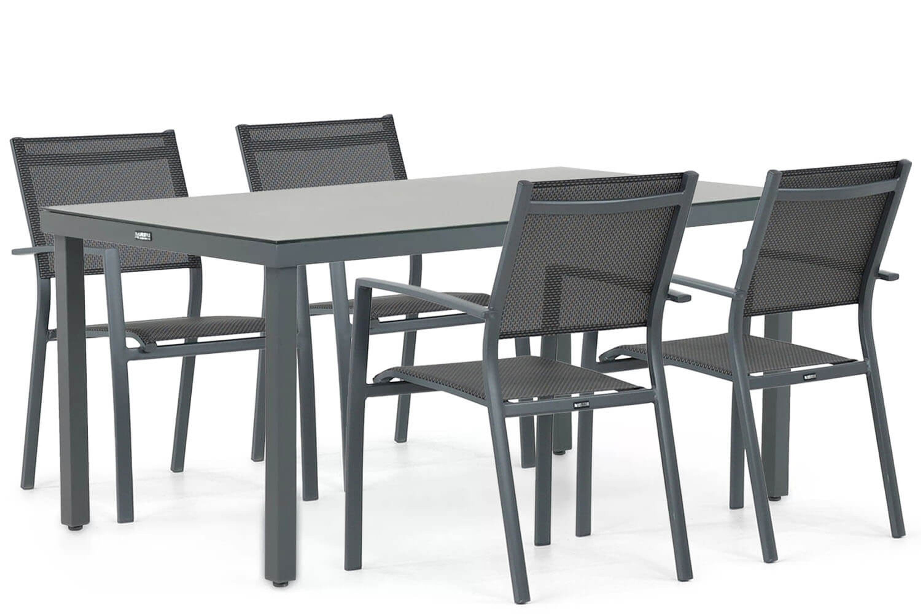 Lifestyle Sella/Porto 160 cm dining tuinset 5-delig